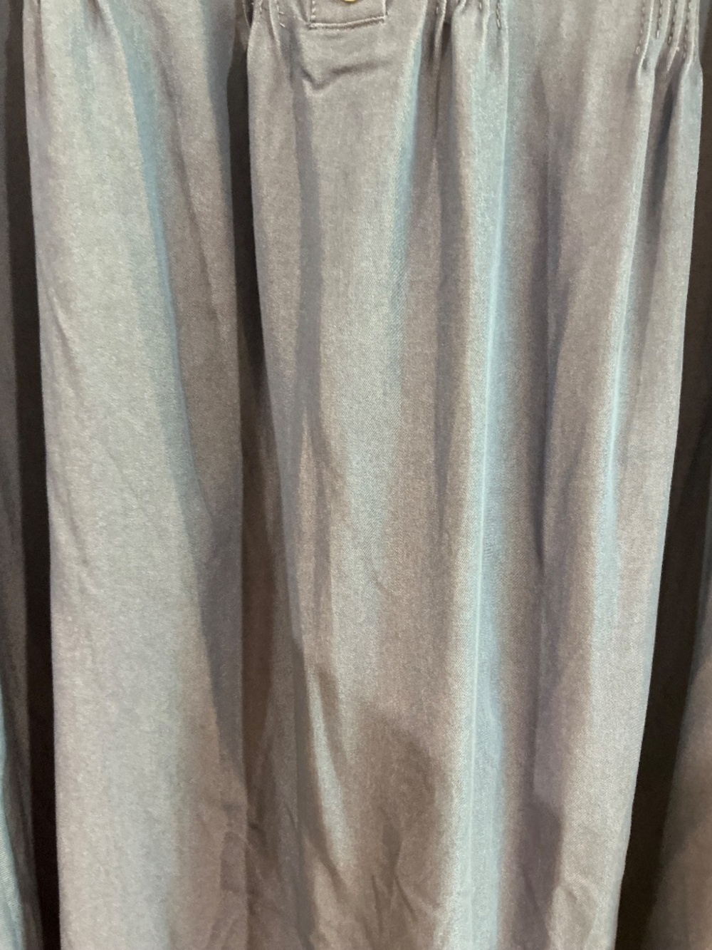 Denim color Bloomchic maxi style dress with pockets - Picture 8 of 9